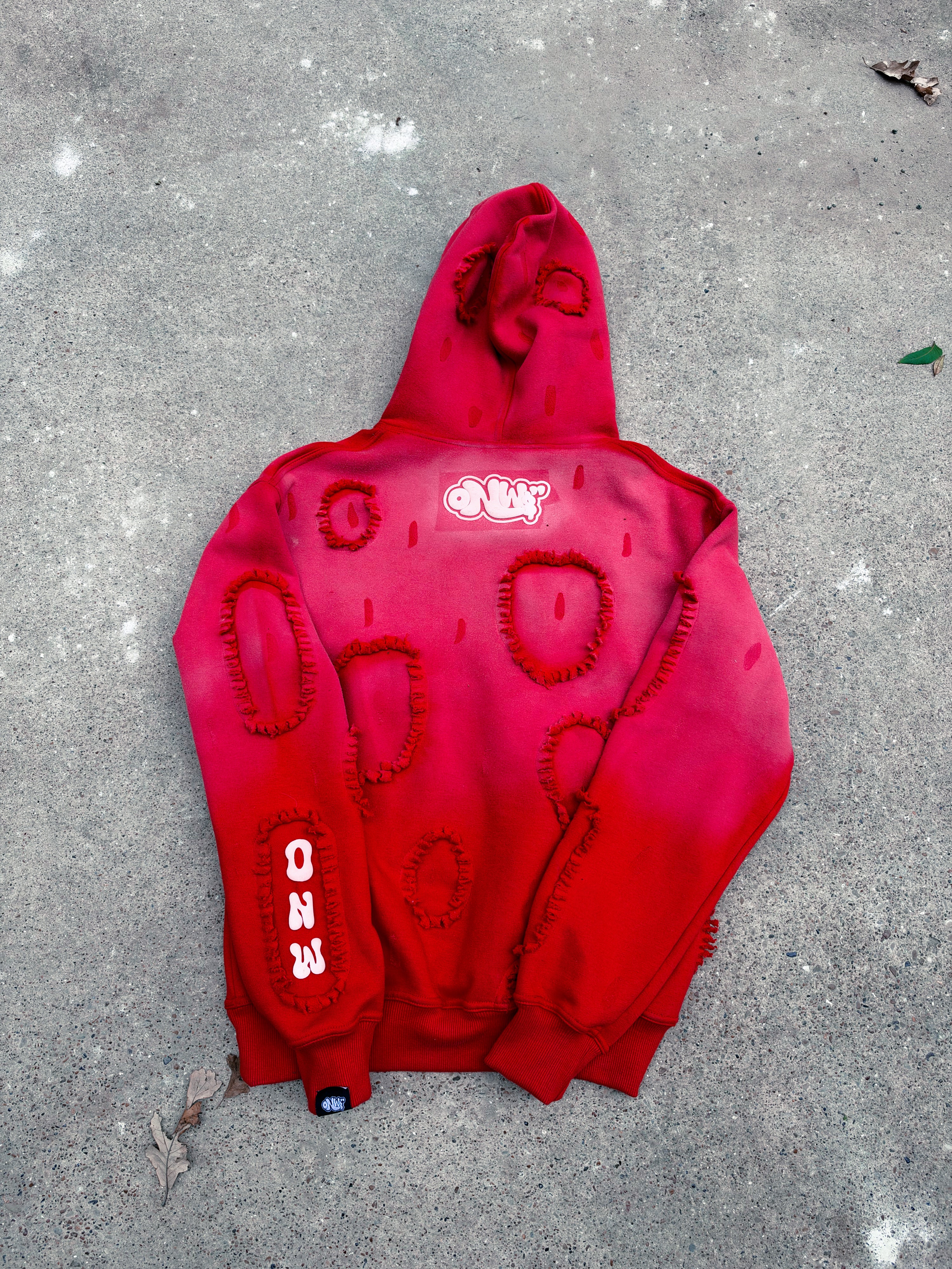 ONW DISTRESSED HOODIE