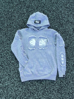 Load image into Gallery viewer, ONW DISTRESSED HOODIE “COOL GREY”
