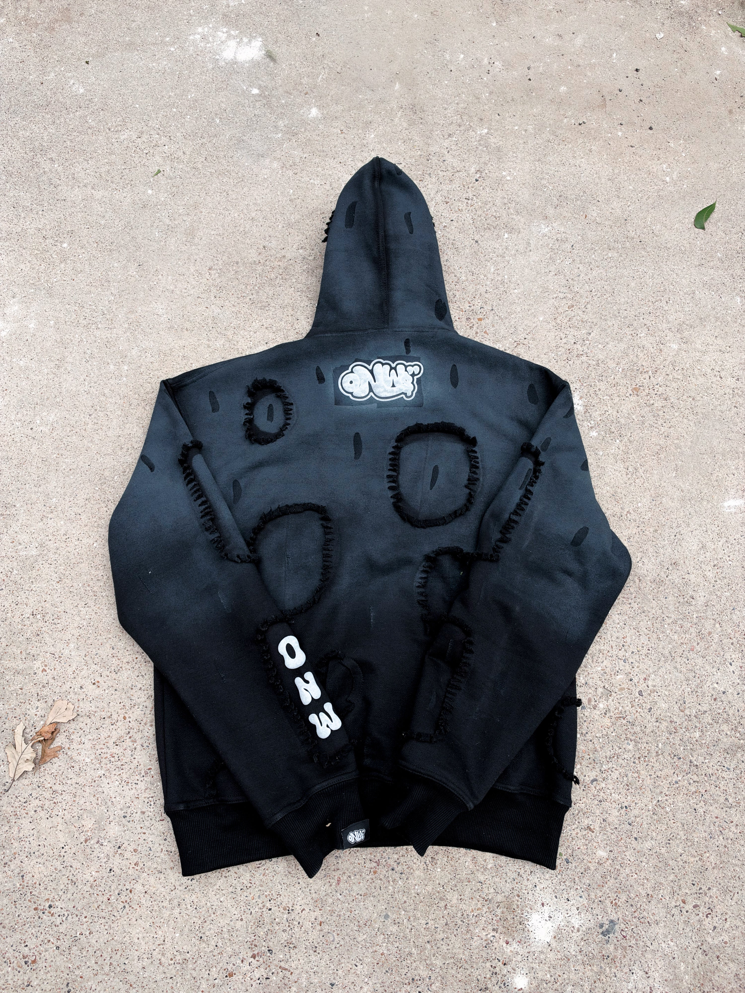 ONW DISTRESSED HOODIE
