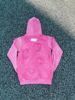 Load image into Gallery viewer, ONW DISTRESSED HOODIE “FUCHSIA”
