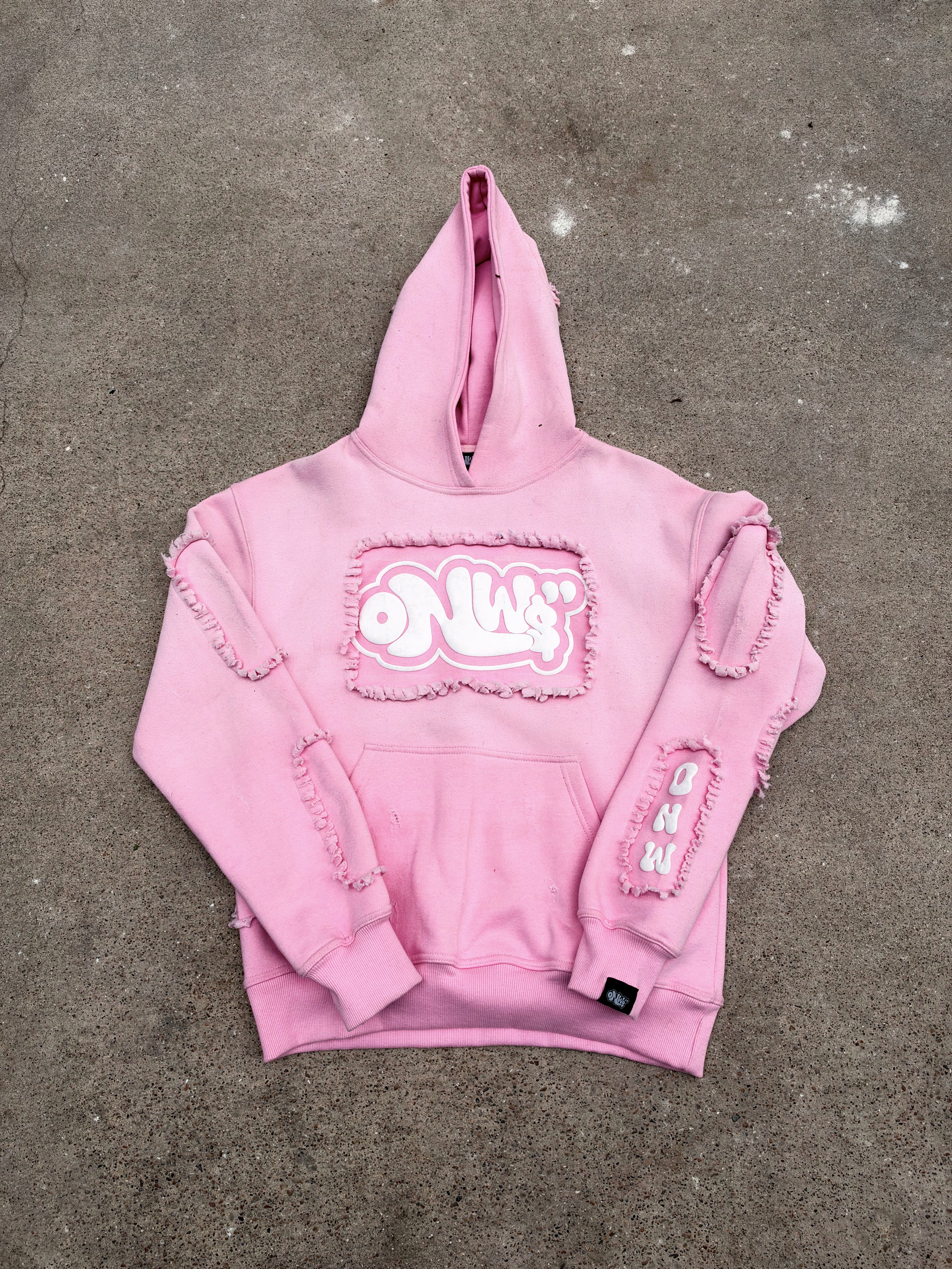 ONW DISTRESSED HOODIE