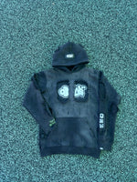 Load image into Gallery viewer, ONW DISTRESSED HOODIE “OREO”
