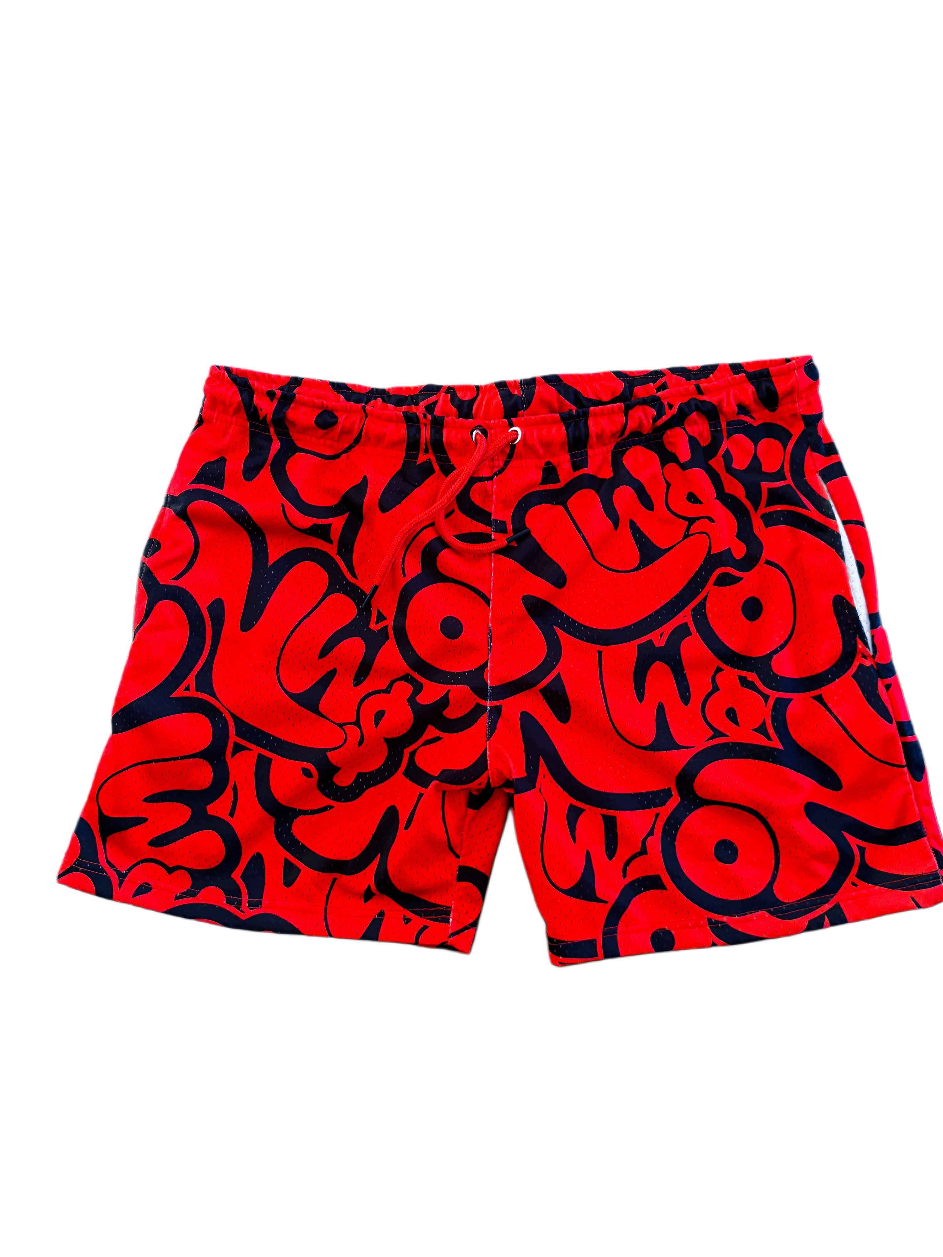 ONW GRAFFITI MESH SHORTS