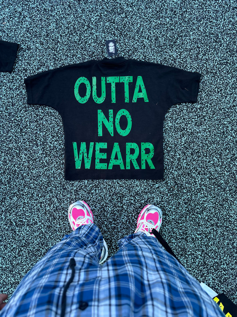 ONW “NO RATS” GREEN TEE