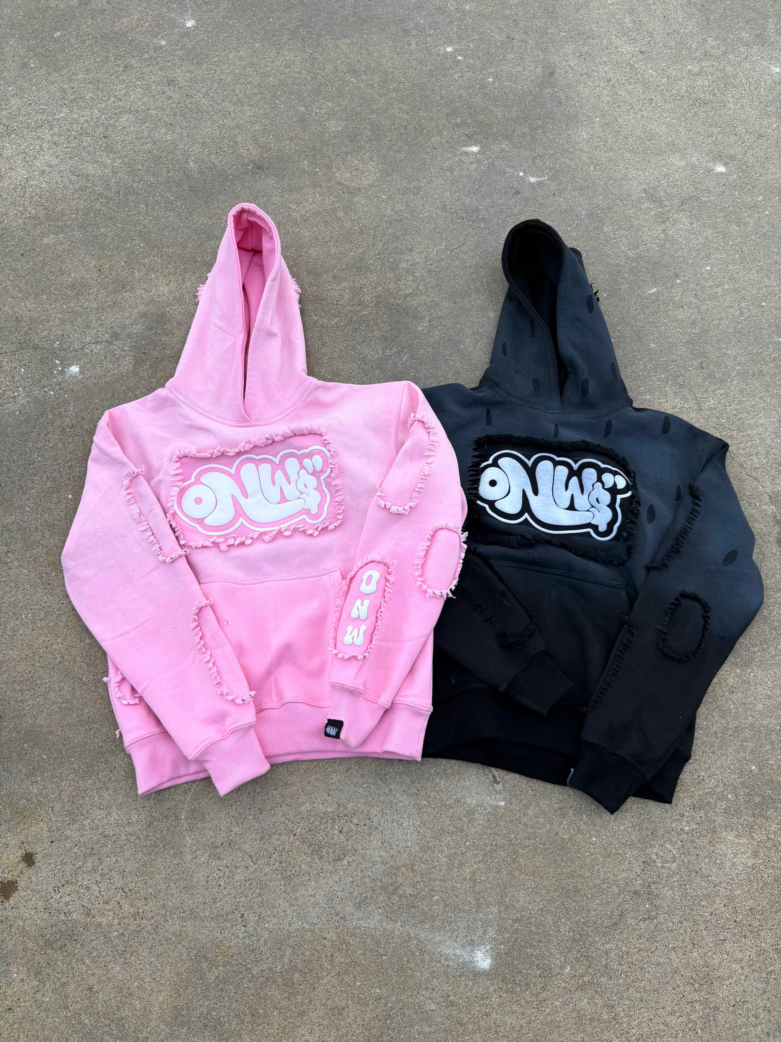 ONW DISTRESSED HOODIE bundle